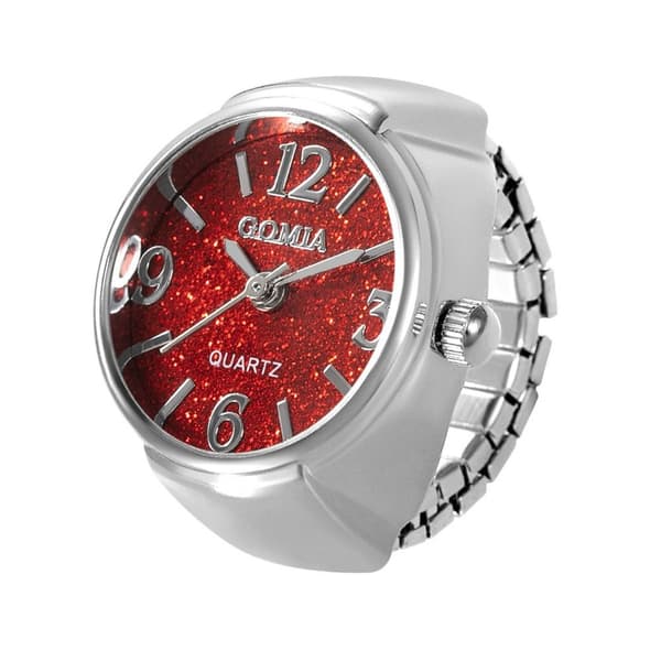 Digitalt Parur Ring Ring Ur RØD Red