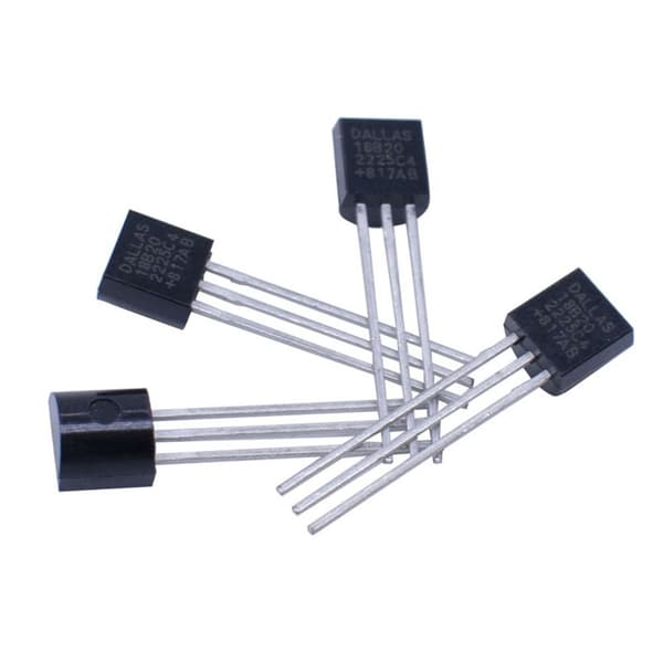 10 kpl TO-92 3 Pins Wire Digital Thermometer Temperature IC