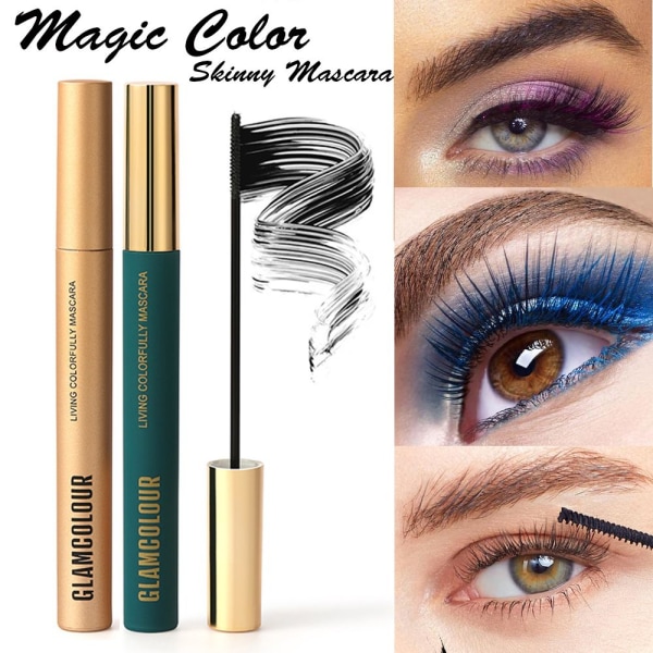 Magic Color Skinny Silk Fiber Ögonfrans Mascara brown Straight-Straight