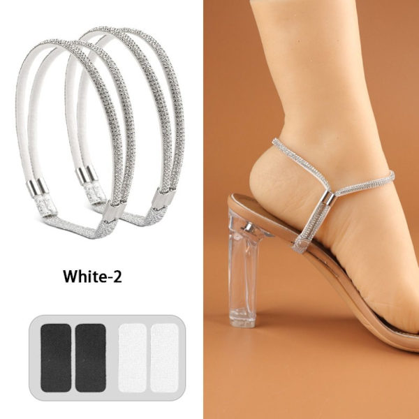 2 Par Dame Snørebånd Bundle Snørebånd WHITE-2 WHITE-2 White-2