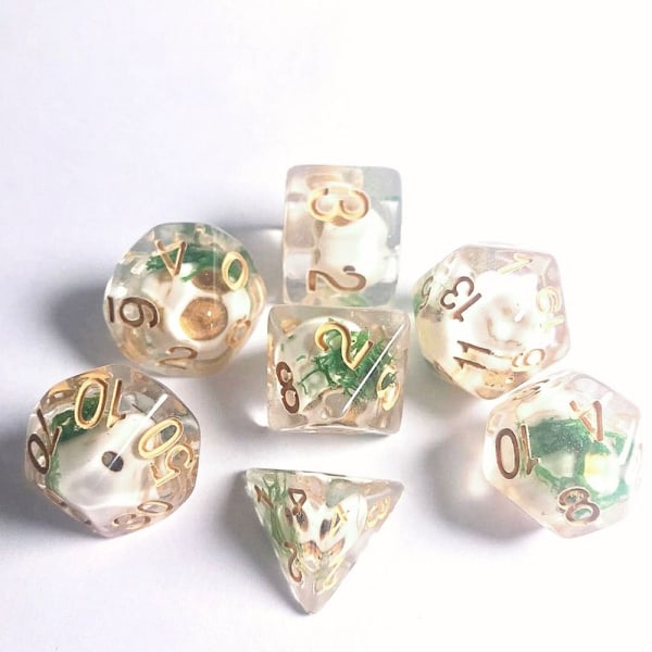 7 kpl / set DND Dice Polyhedral Dice Game Dice