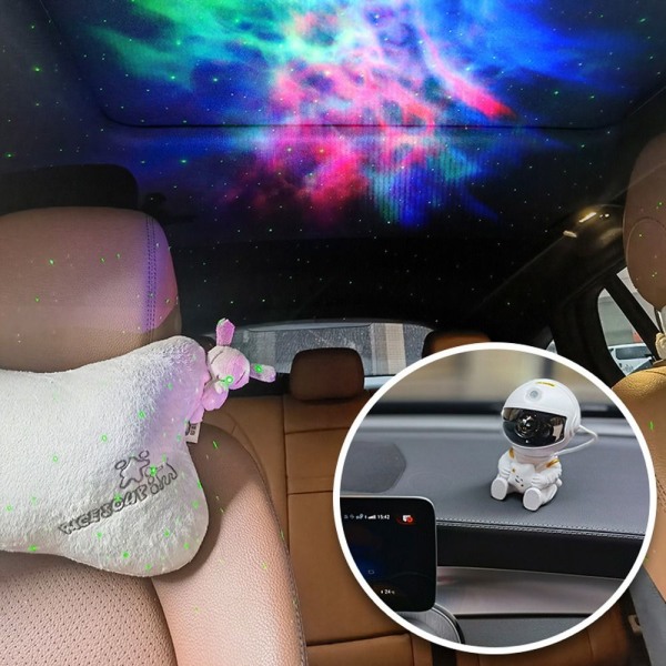 Astronaut Stars projektor projektorlampe HVIT 1 1 white 1-1