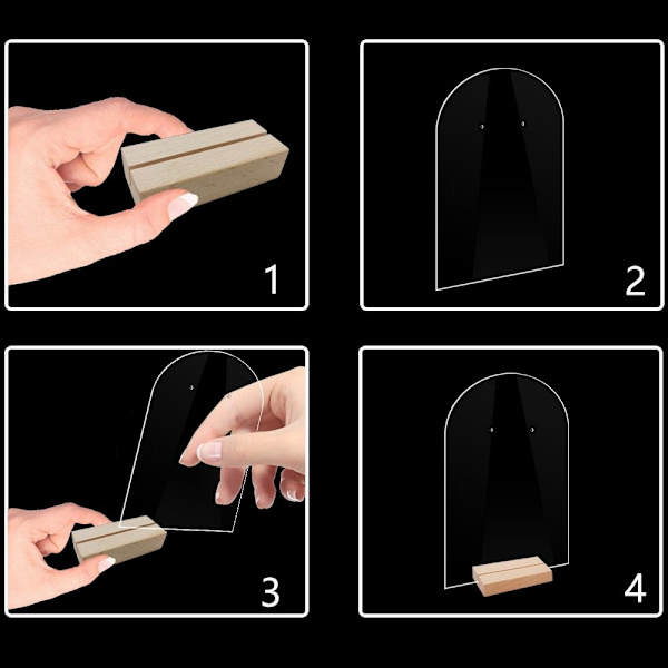 2 stk Smykkestativ øreringe Organizer Holder STYLE 9 STYLE 9 Style 9