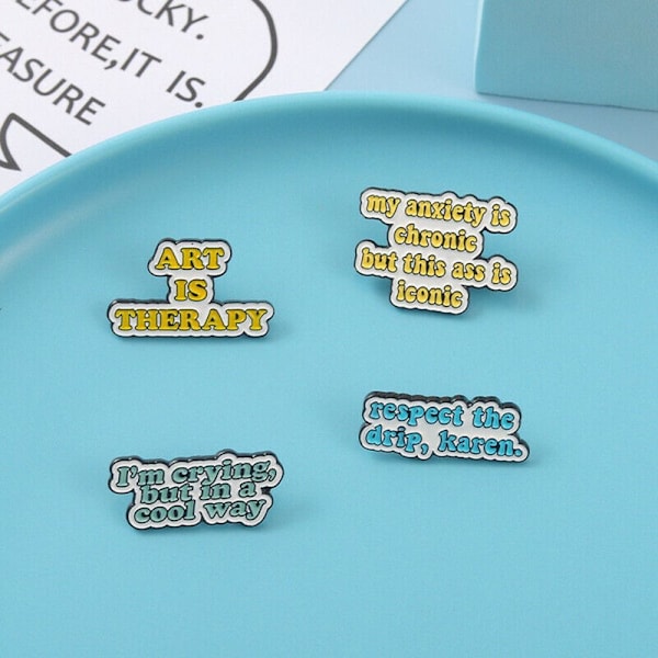 Morsomme emaljepinner Lapel Pin 2 2 2