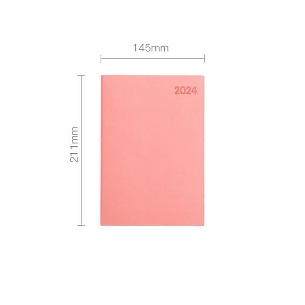 Schemabok Agendabok GUL Yellow