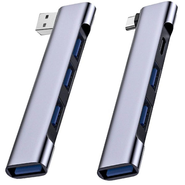 4 I 1 USB-C HUB Universal USB 3.0 dockningsstation