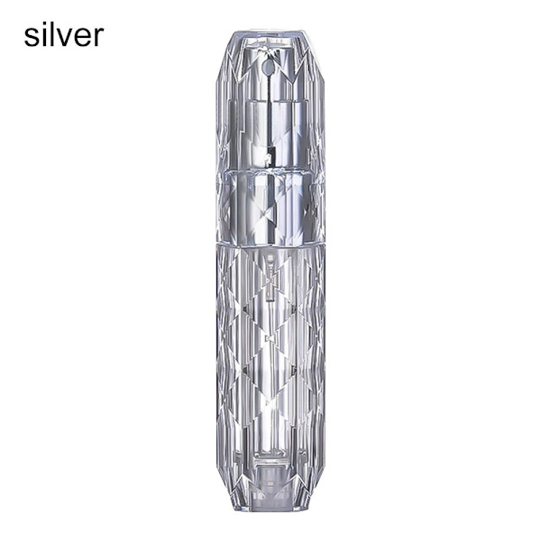 Påfyllning av parfymflaska Påfyllningsbara flaskor SILVER silver