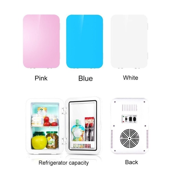 Bilkjøleskap Minikjøleskap ROSA pink