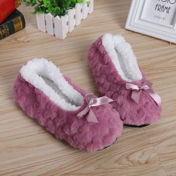 Home House Slipper Indoor Home Home Tossut ROSE RED Rose Red