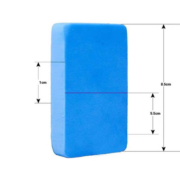 Rengjøringssvamp Bordtennis Paddle Ping Pong Racket Cleaner 3PCS