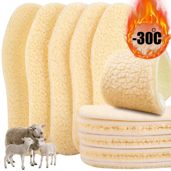 5 par Thicken Thermal Insoles Insoles Shoes 38 38