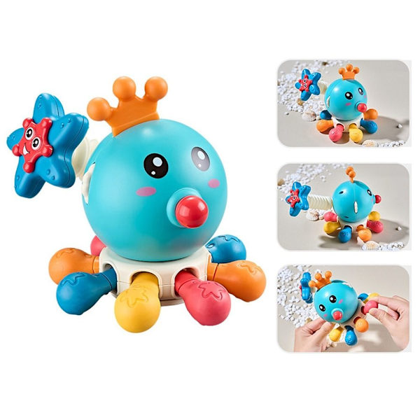 Octopus Press Toys Fidget Sensoriset lelut PUNAINEN red