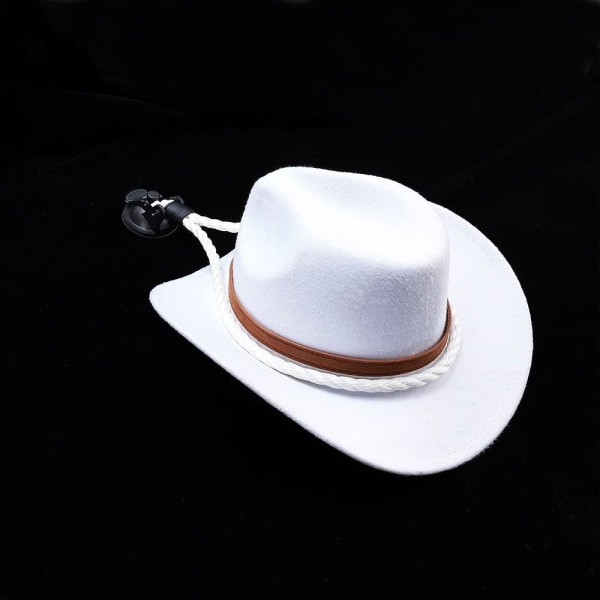 Cowboy Hatt Hållare Cowboy Rope Organizer VIT White