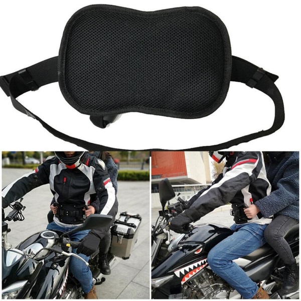 Säkerhetsbälte för motorcykel baksäte, passagerarsäkerhetsbälte bak