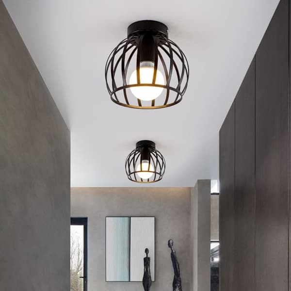 Loftslampe SORT B B Black B-B