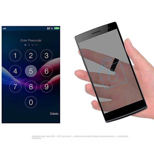 NFC Smart Ring Finger Digital Ring MUSTA 9 9 BLACK 9-9