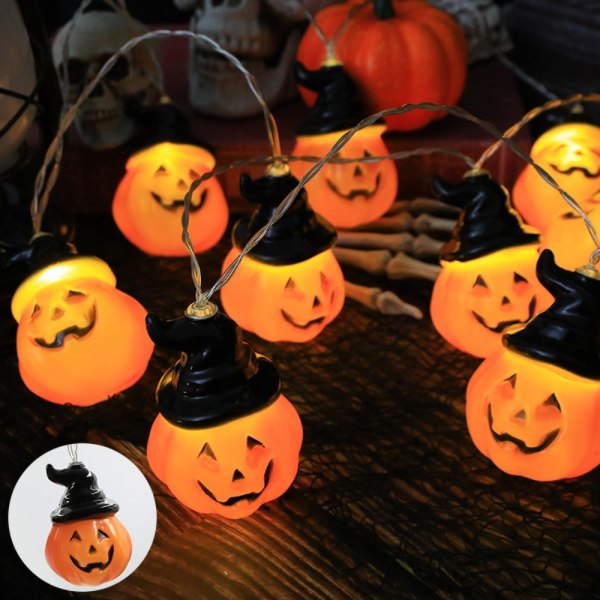 Halloween Pumpkin String Lights Lantern 3 3 3