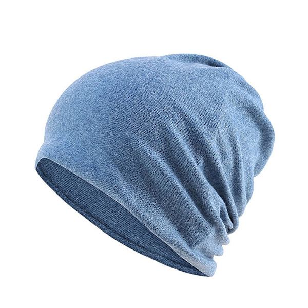 Vinter Beanie Hat Thermal Warmer Cap SORT BLACK