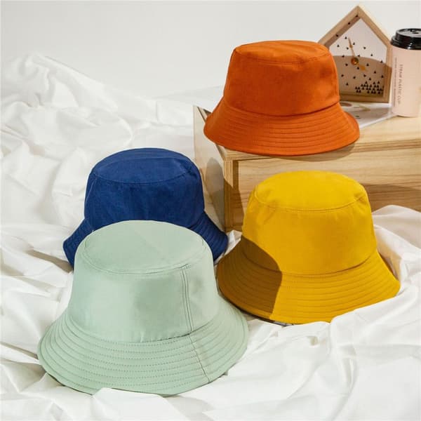Bucket Hat Beach Cap PINK pink