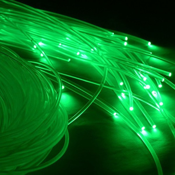 50mx0,75mm/1,0mm fiberoptisk kabelende glødende LED-lys 50MX1MM 50mx1mm