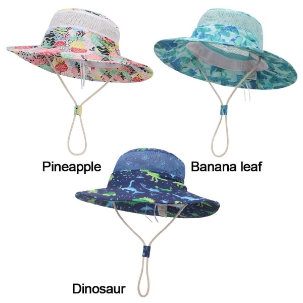 Bucket Hat Beach Cap 54CMBANANA LEAF BANAAN LEAF 54cmbanana leaf