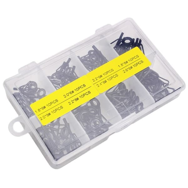 Fiskestangsguide Øje Keramisk Ring 80STK-KERAMISK RING 80pcs-ceramic ring