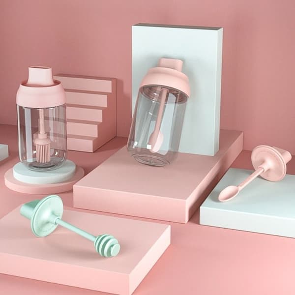 Krydderboks i glass ROSA B B pink B-B