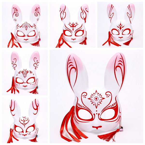 Rabbit Ears Mask Anime Mask TYPE D TYPE D Type D