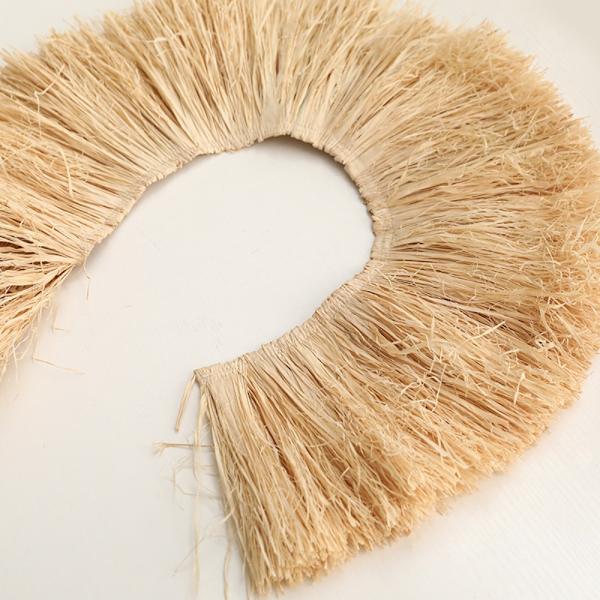 Lafite Grass Garland Straw Tofsar WIDTH-15CMB B Width-15cmB