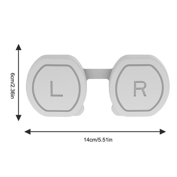 VR Lens Protector Støvtæt dæksel GRÅ grey