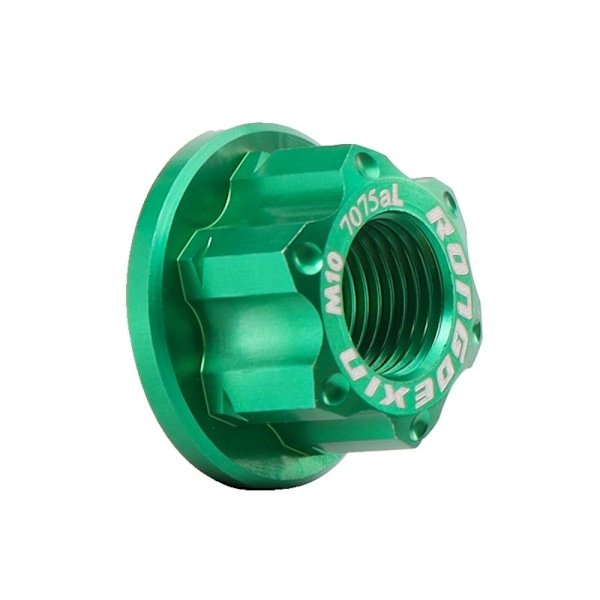 Kukkarumpumutteri M10 mutteri VIHREÄ 2 KPL 2 KPL Green 2Pcs-2Pcs