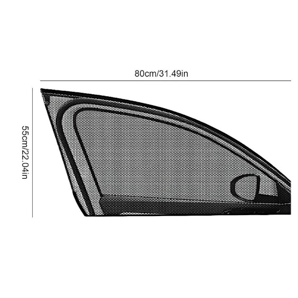 Bil Solskydd Mesh Solskydd Gardin SUV BAK SUV BAK