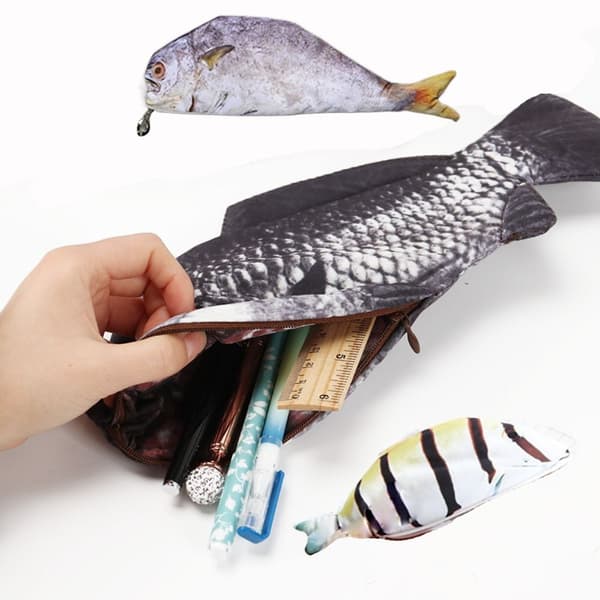 Fish Shape Penal Carp Pen Bag 2 2 2