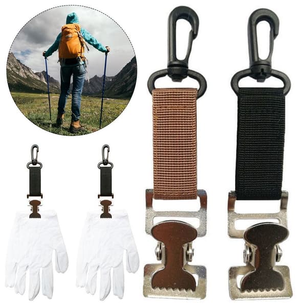Handske Clip Grabber Holder Hanger SORT Black