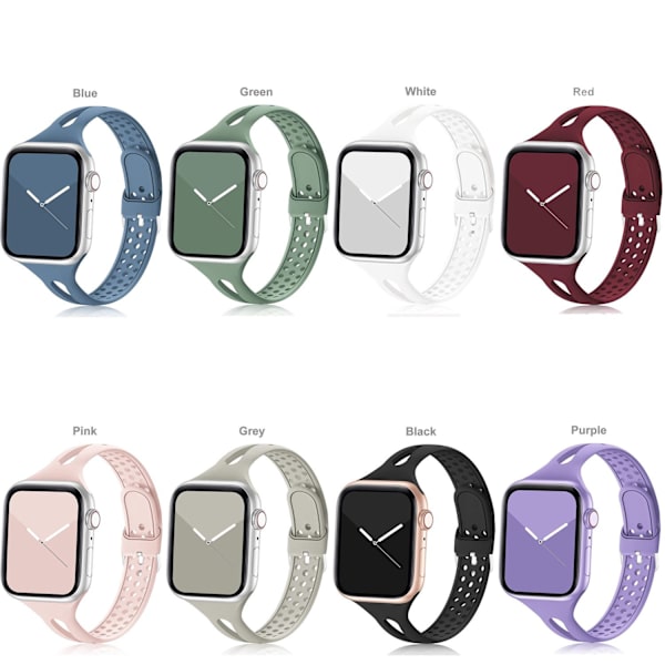 Watch för Apple Watch SE 6 5 4 3 2 red 38/40mm
