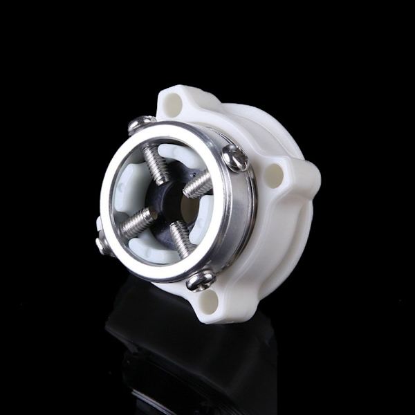 4 STK Machine Fyld Vandhane Adapter Hvid 4Pcs
