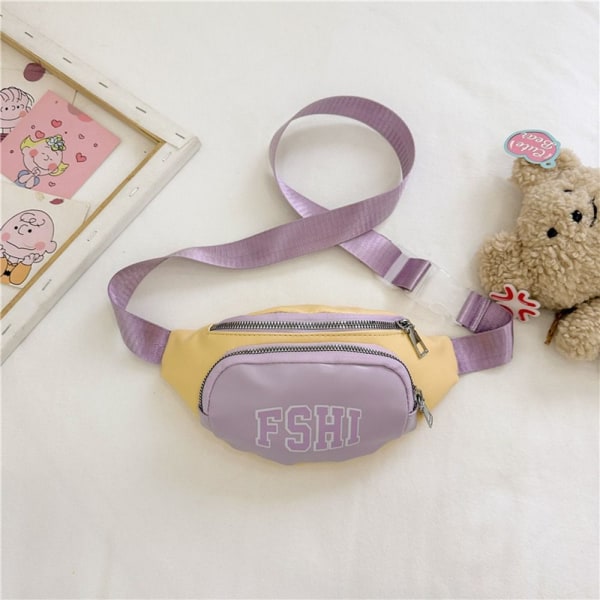 Brystveske for barn Fanny Pack LILLA Purple