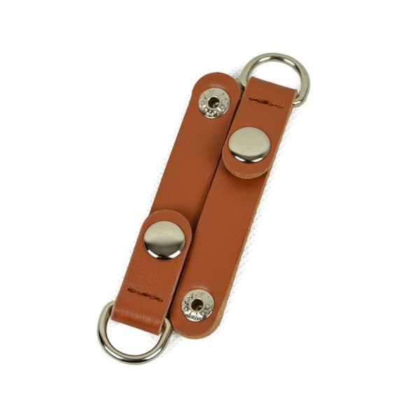 1 par Veske stropp Spenne lukkeklips SØLV&RØD silver&red