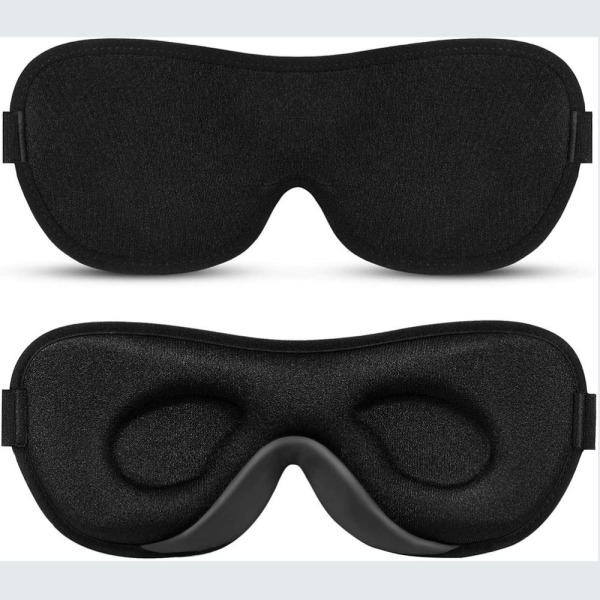 3D Øjenmaske Øjendæksel Travel Blindfold