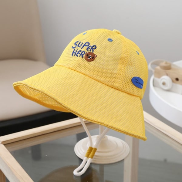 Fisherman Caps Utfluktslue GUL Yellow