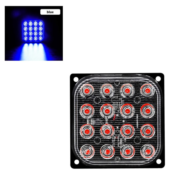 Varningsljus för lastbil LED Trailer Marker BLÅ blue