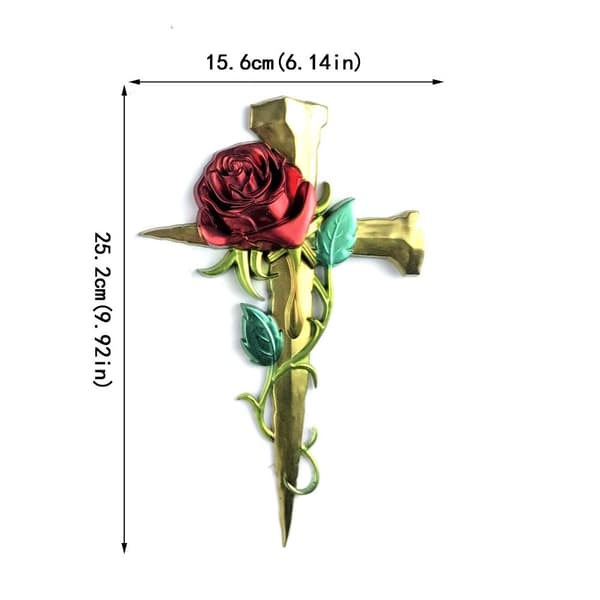 Cross Rose Form Molds Mould