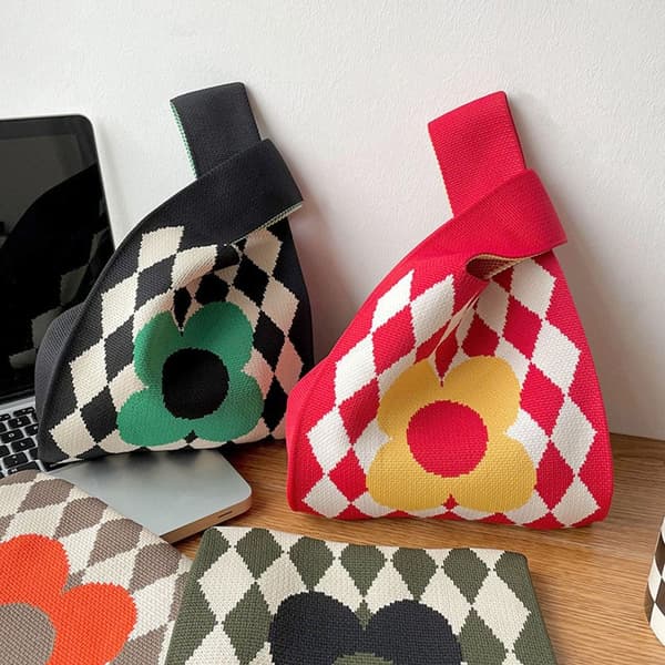 Strik Håndtaske Tote Bag SORT2 black2