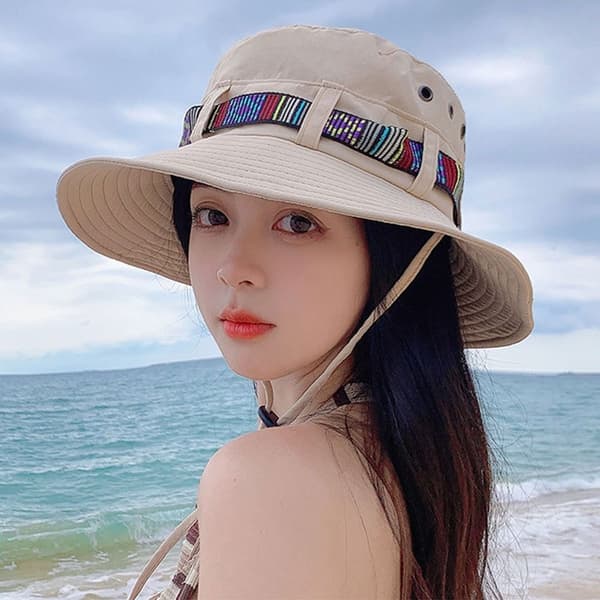 Par Bucket Hat Cap BEIGE Beige