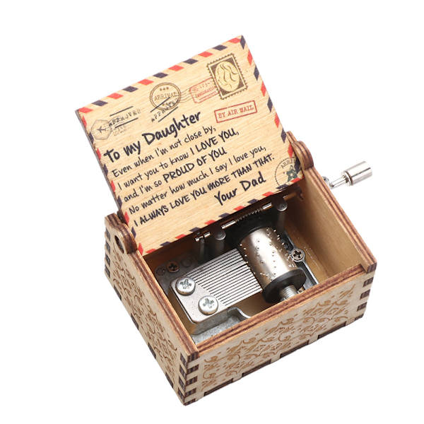 Musikkbokser Wood Music Box