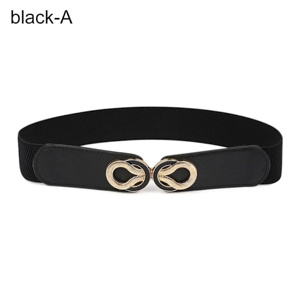 Joustavat vyöt vyötärönauha MUSTA A A black A-A