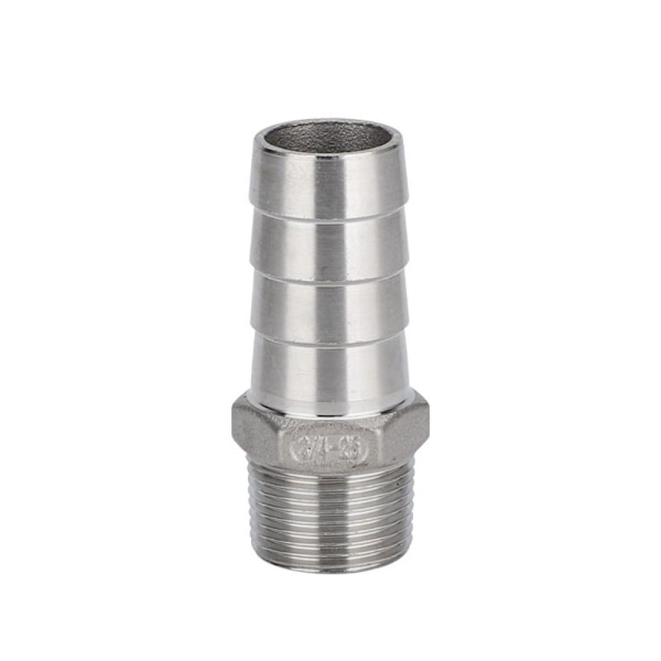 2 STK Modhager/modhager Slange Fitting Rør Adapter Fitting 3/8" Modhage til