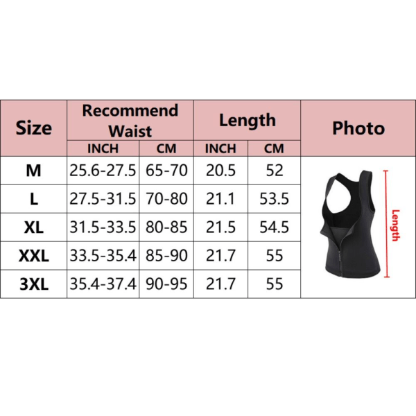 Sweat Sauna Body Shapers Vest Sweat Workout Shirt SORT-XL Black-XL