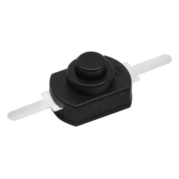 Tryckknappsomkopplare Ficklampomkopplare VIT white