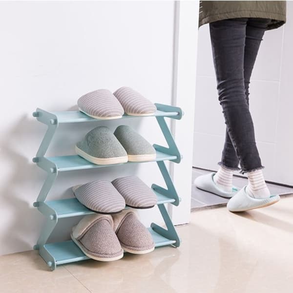 Skoställ Organizer LJUSBLÅ Light Blue